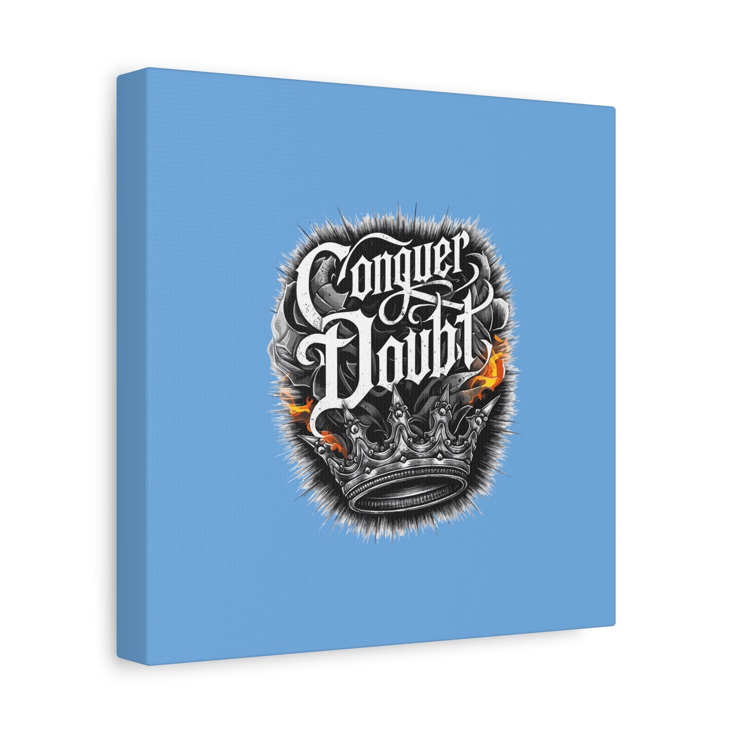 Conquer Doubt Matte Canvas, Stretched, 1.25"