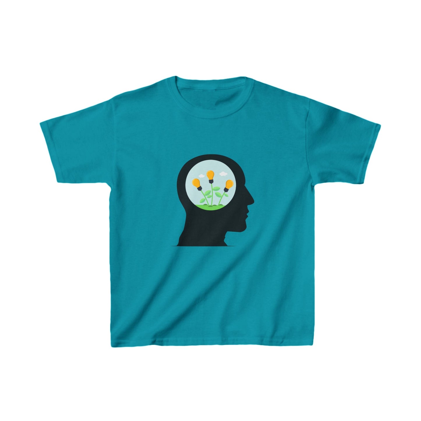 Mindset And Positive Thoughts Kids Heavy Cotton™ Tee