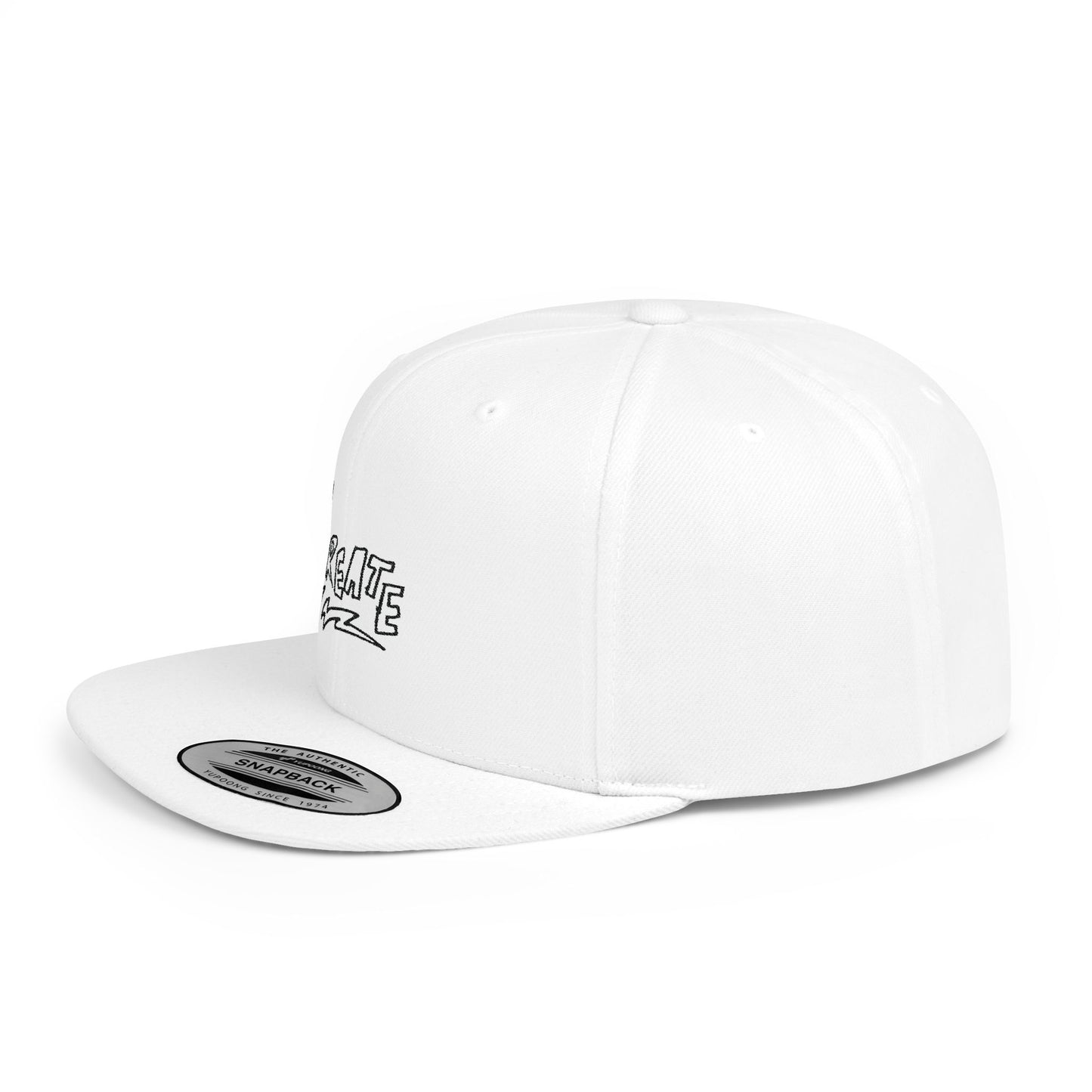 Create Flat Bill Snapback