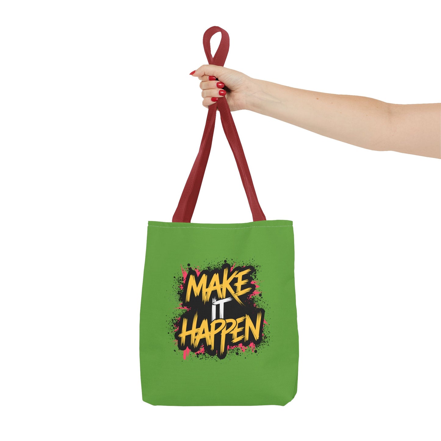 Make It Happen Tote Bag (AOP)