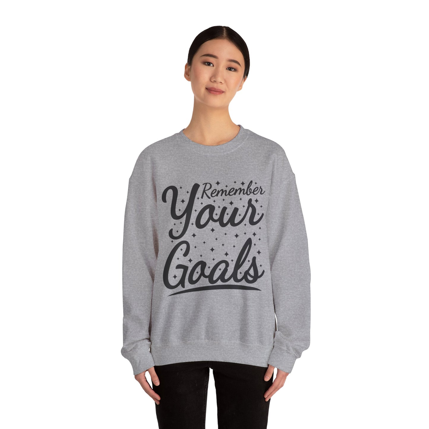 Remember Your Goals Unisex Heavy Blend™ Crewneck Sweatshirt