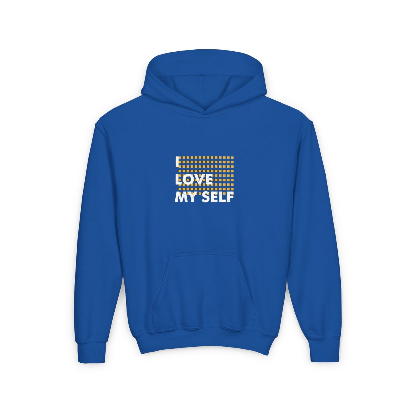 I Love Myself Youth Heavy Blend Hooded Sweatshirt