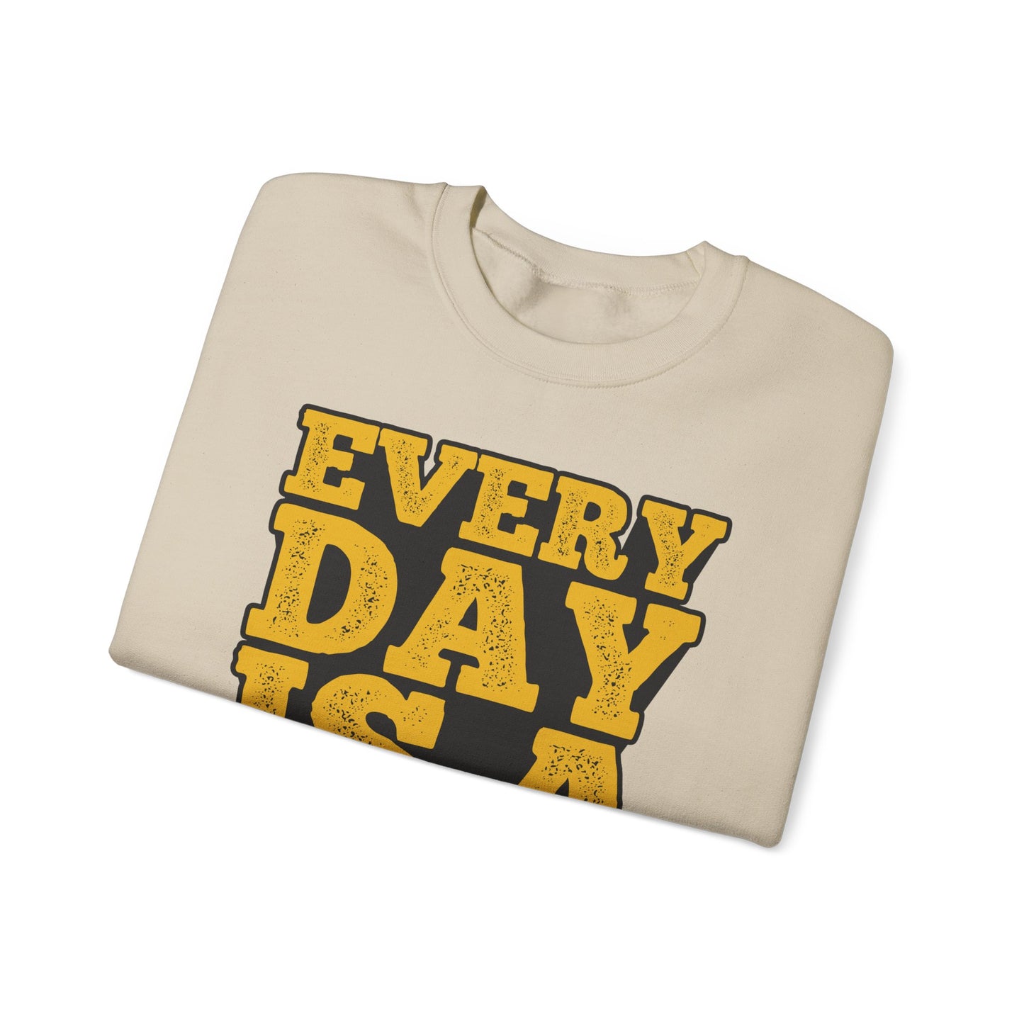 Every Day Is A Good Day To Start Unisex Heavy Blend™ Crewneck Sweatshirt