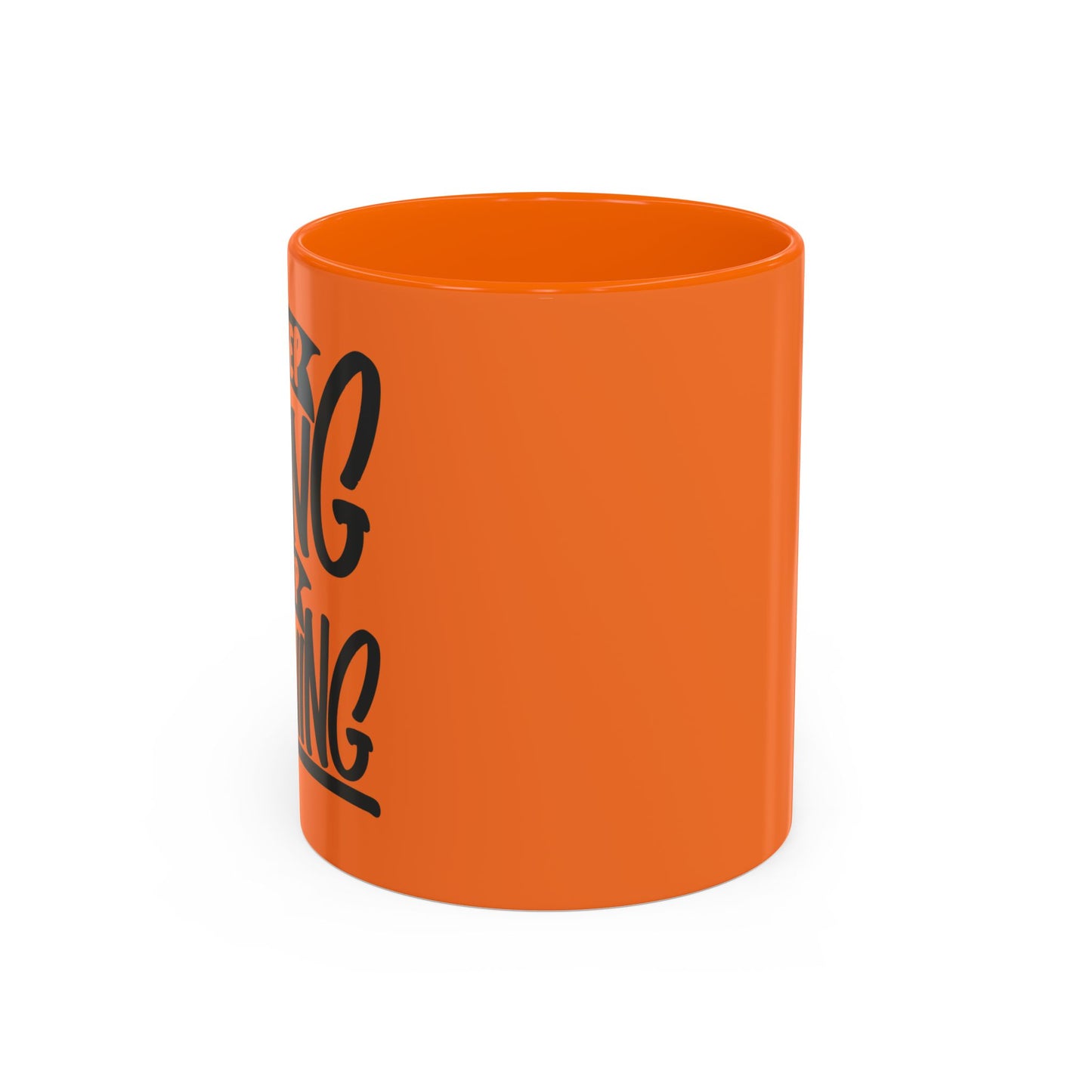 Keep Going Keep Growing Accent Coffee Mug (11, 15oz)