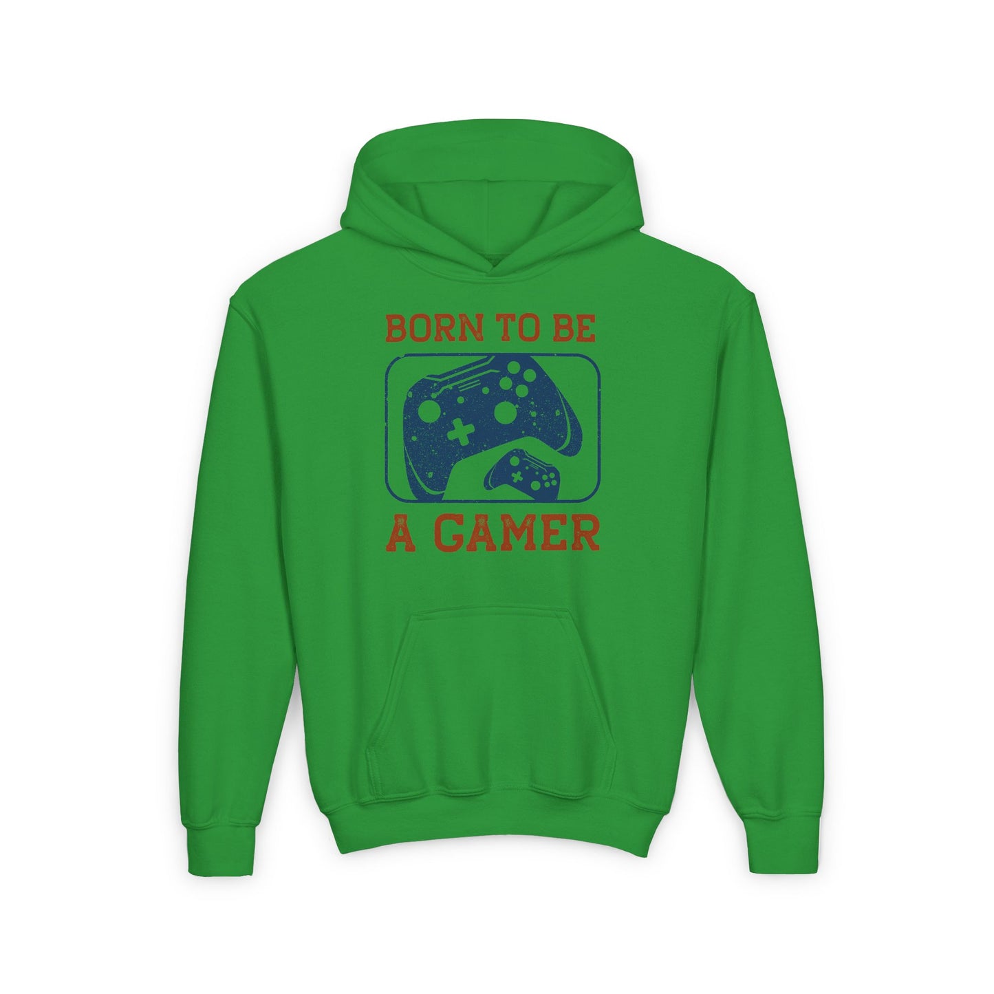 Born To Be A Gamer Youth Heavy Blend Hooded Sweatshirt