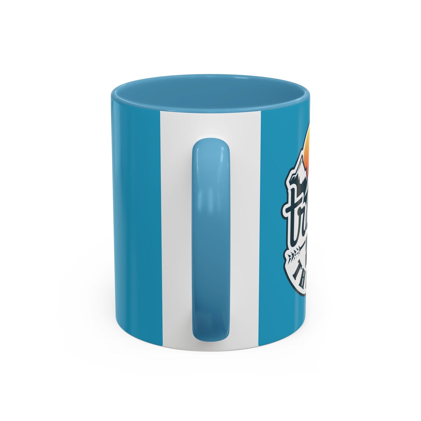 Travel Is My Therapy Accent Coffee Mug (11, 15oz)