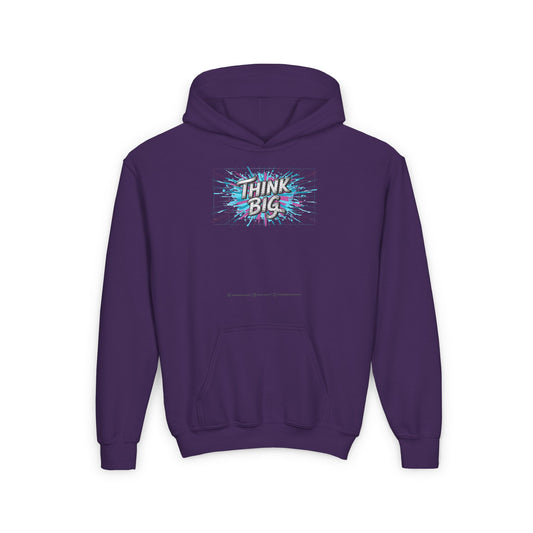 Think Big Youth Heavy Blend Hooded Sweatshirt