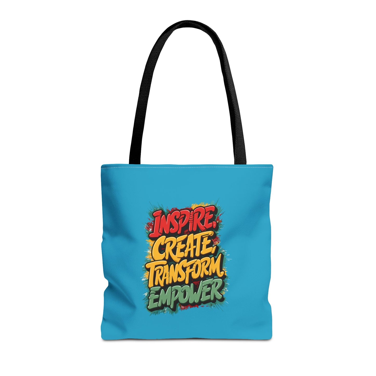 Inspire Create Transform Empower Tote Bag (AOP)