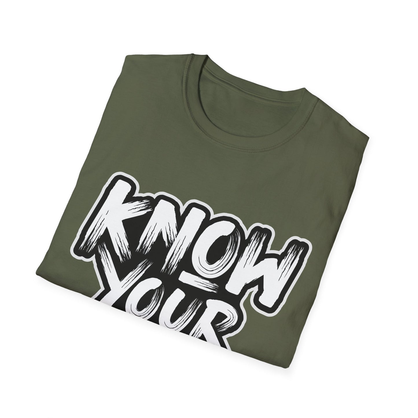Know Your Worth Unisex Softstyle T-Shirt