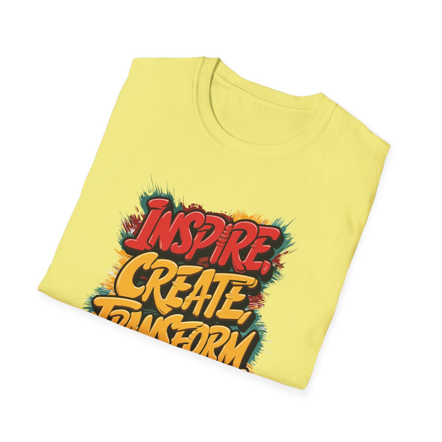 Inspire Create Transform Empower Unisex Softstyle T-Shirt