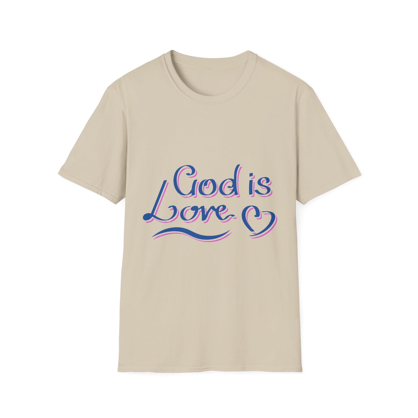 God is Love Unisex Softstyle T-Shirt