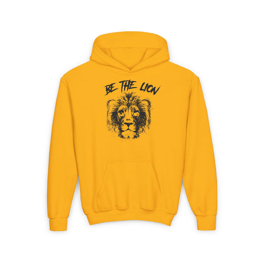 Be The Lion Youth Heavy Blend Hooded Sweatshirt