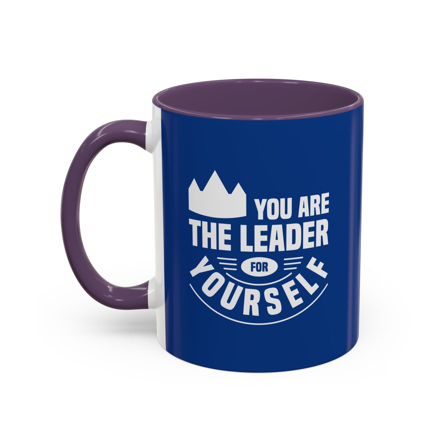 You Are The Leader For Yourself Accent Coffee Mug (11, 15oz)