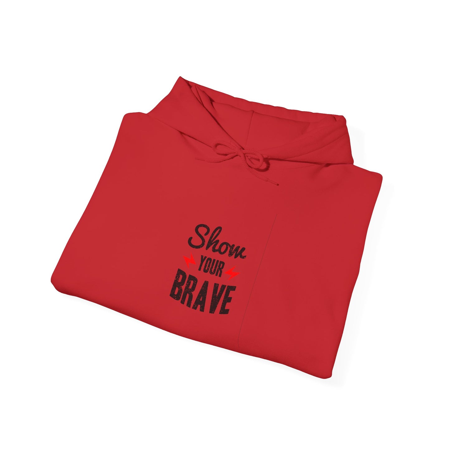 Show Your Brave Unisex Heavy Blend™ Hooded Sweatshirt