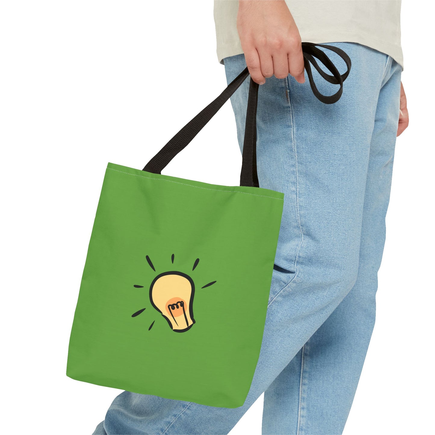 Inspire Idea Bulb Tote Bag (AOP)