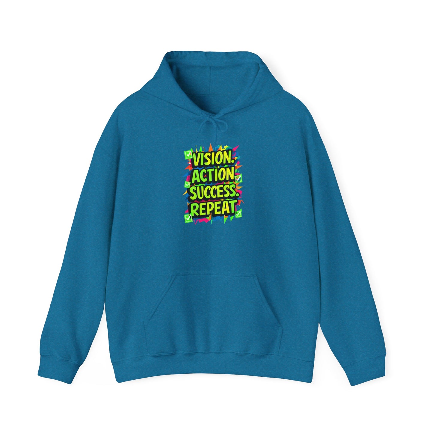Vision Action Success Repeat Unisex Heavy Blend™ Hooded Sweatshirt