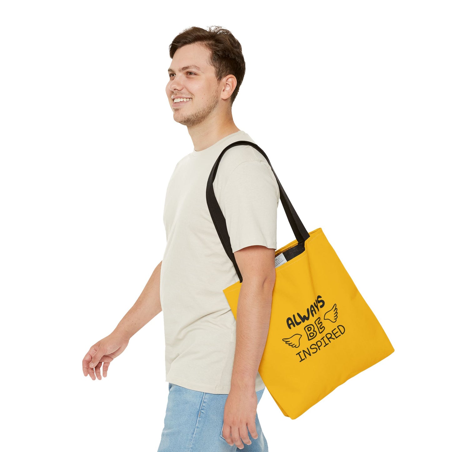 Always Be Inspired Tote Bag (AOP)