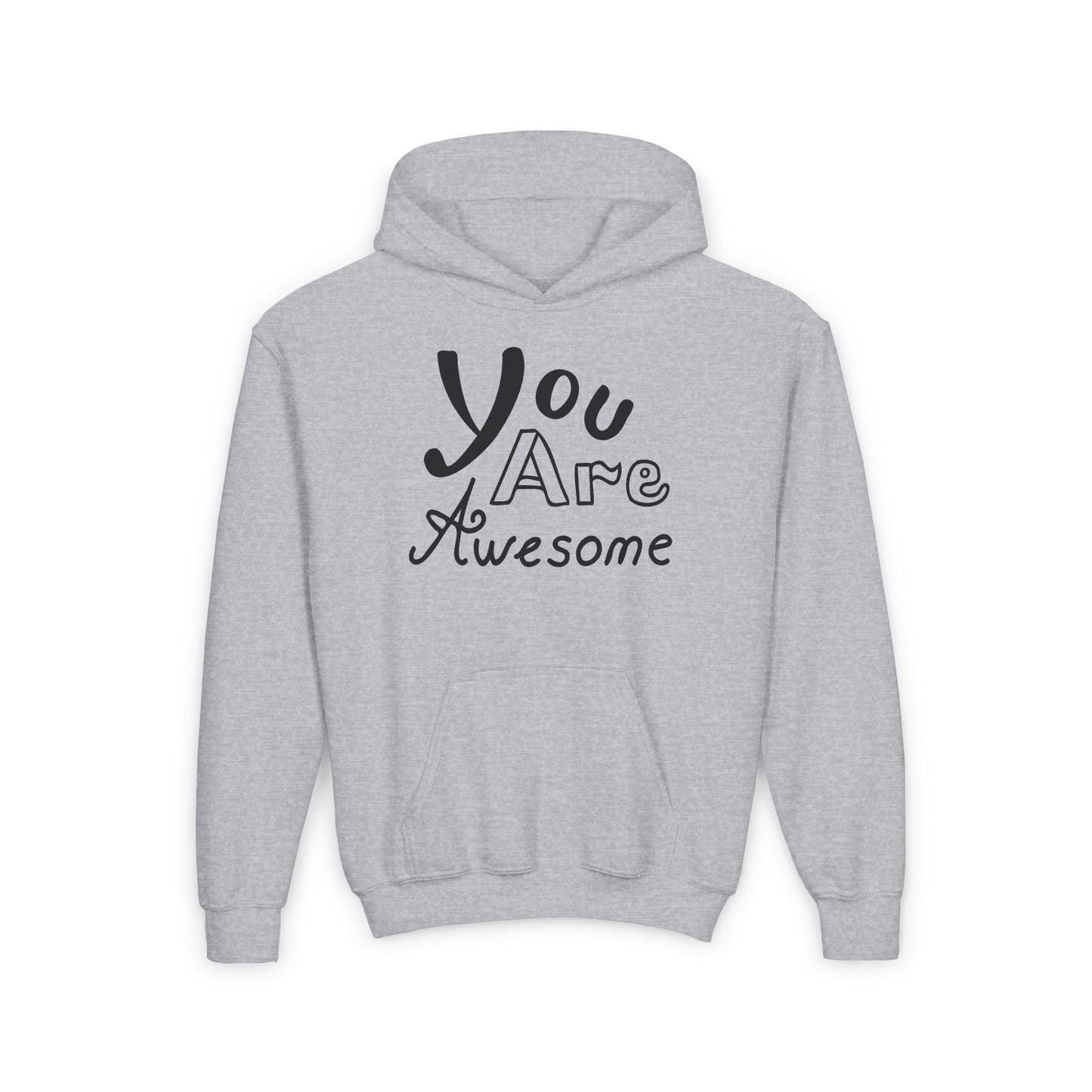 You Are Awesome Youth Heavy Blend Hooded Sweatshirt