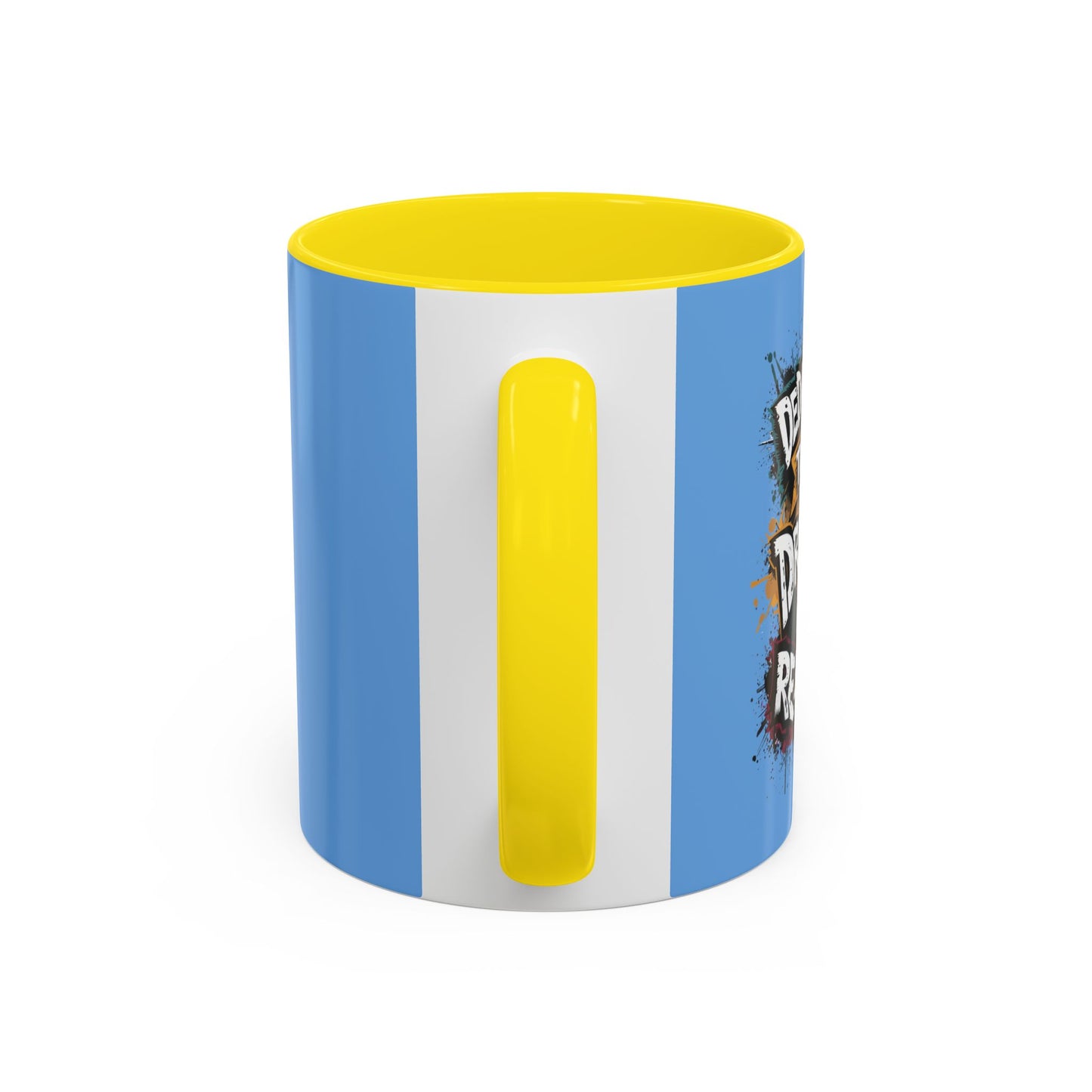 Dedication Turns Dreams Into Reality Accent Coffee Mug (11, 15oz)