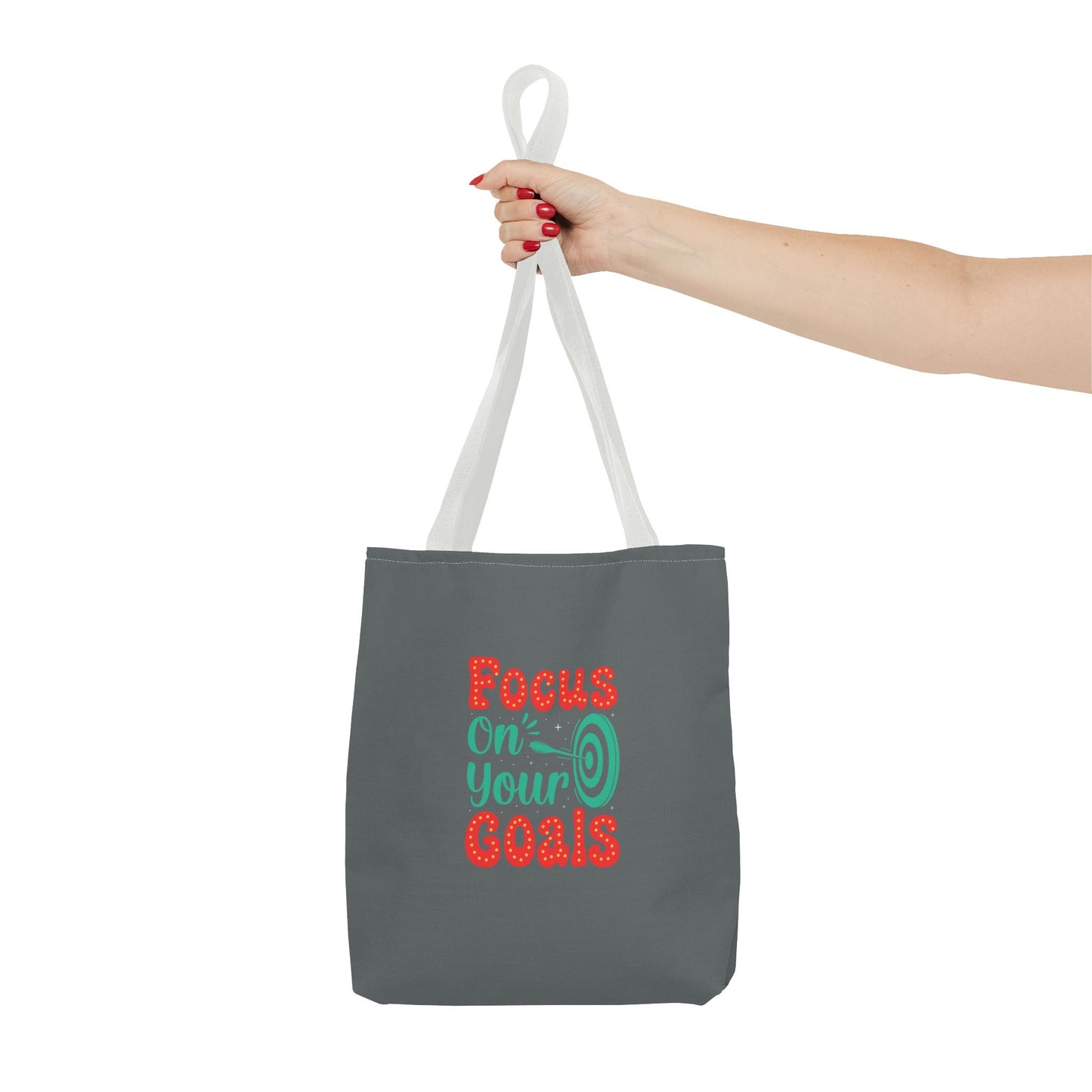 Focus On Your Goals Tote Bag (AOP)