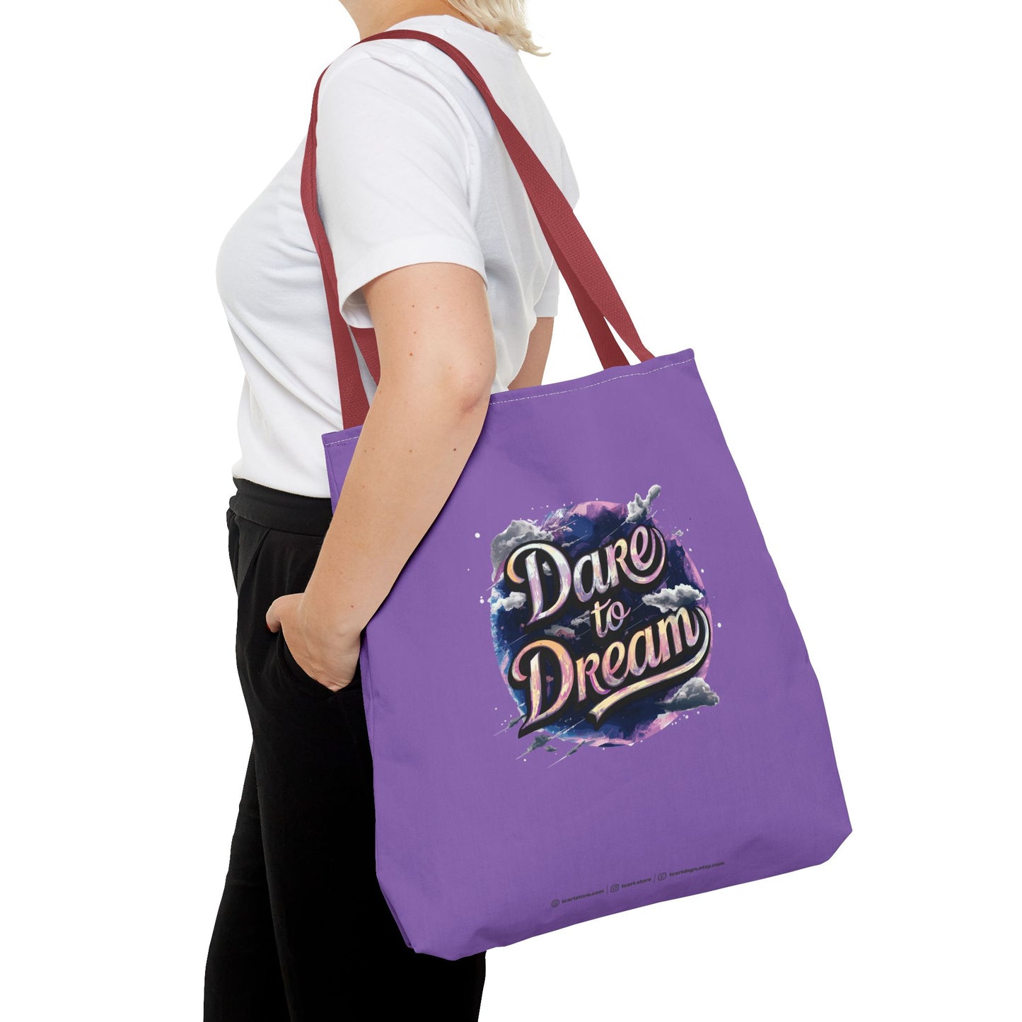 Dare To Dream Tote Bag (AOP)