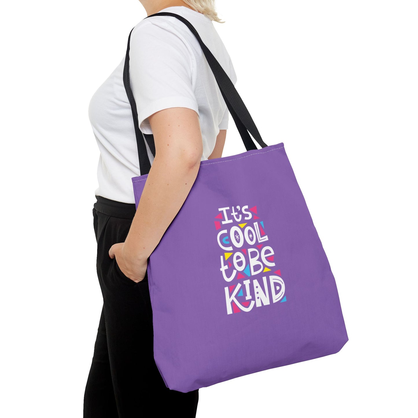 It's Cool To Be Kind Tote Bag (AOP)