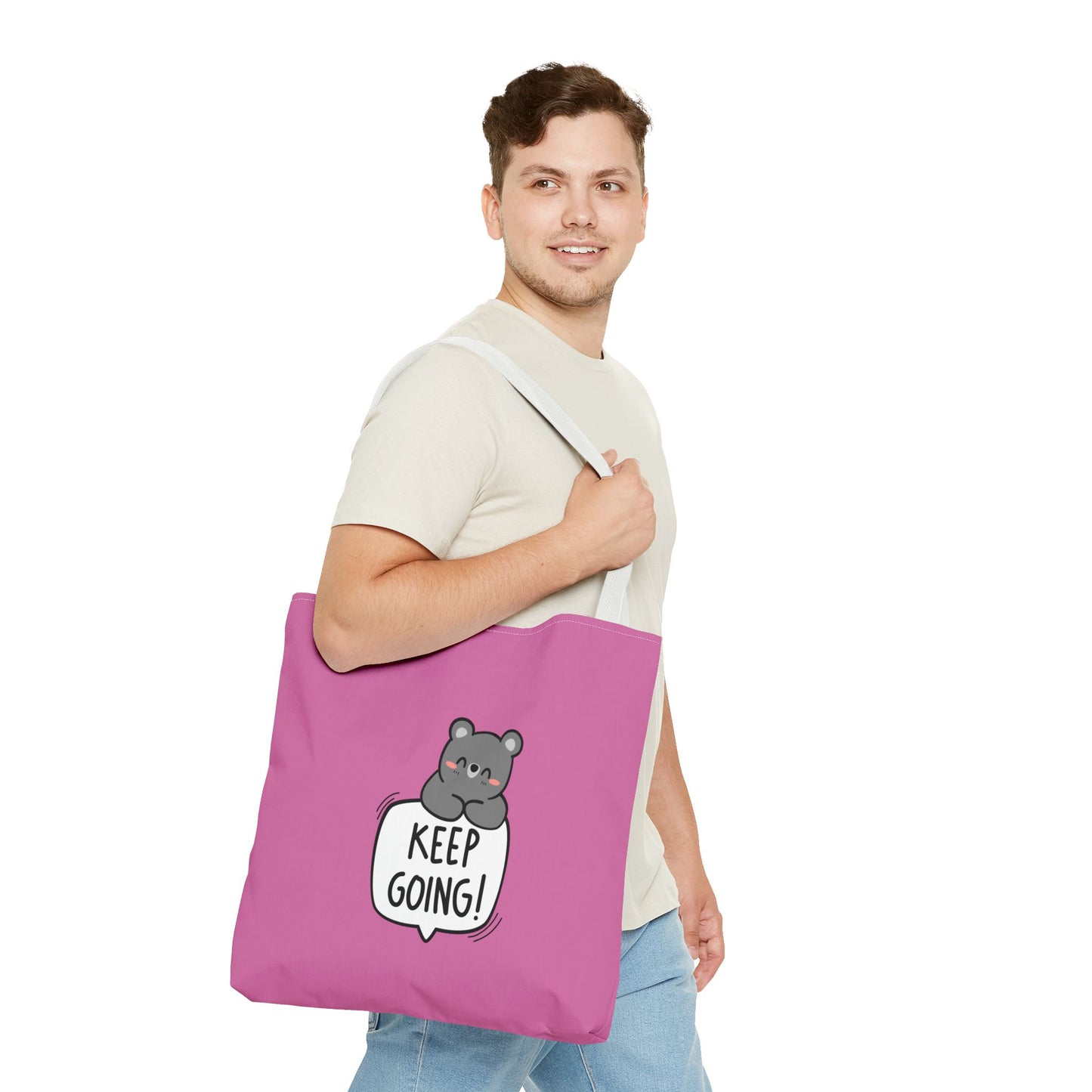 Keep Going Tote Bag (AOP)