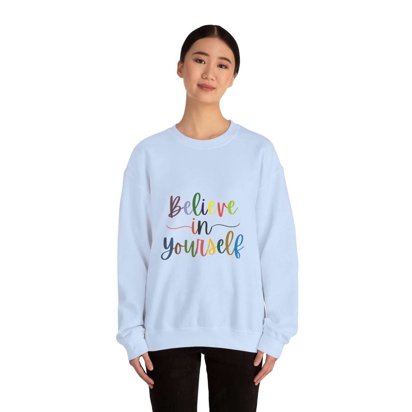 Believe In Your Self Unisex Heavy Blend™ Crewneck Sweatshirt