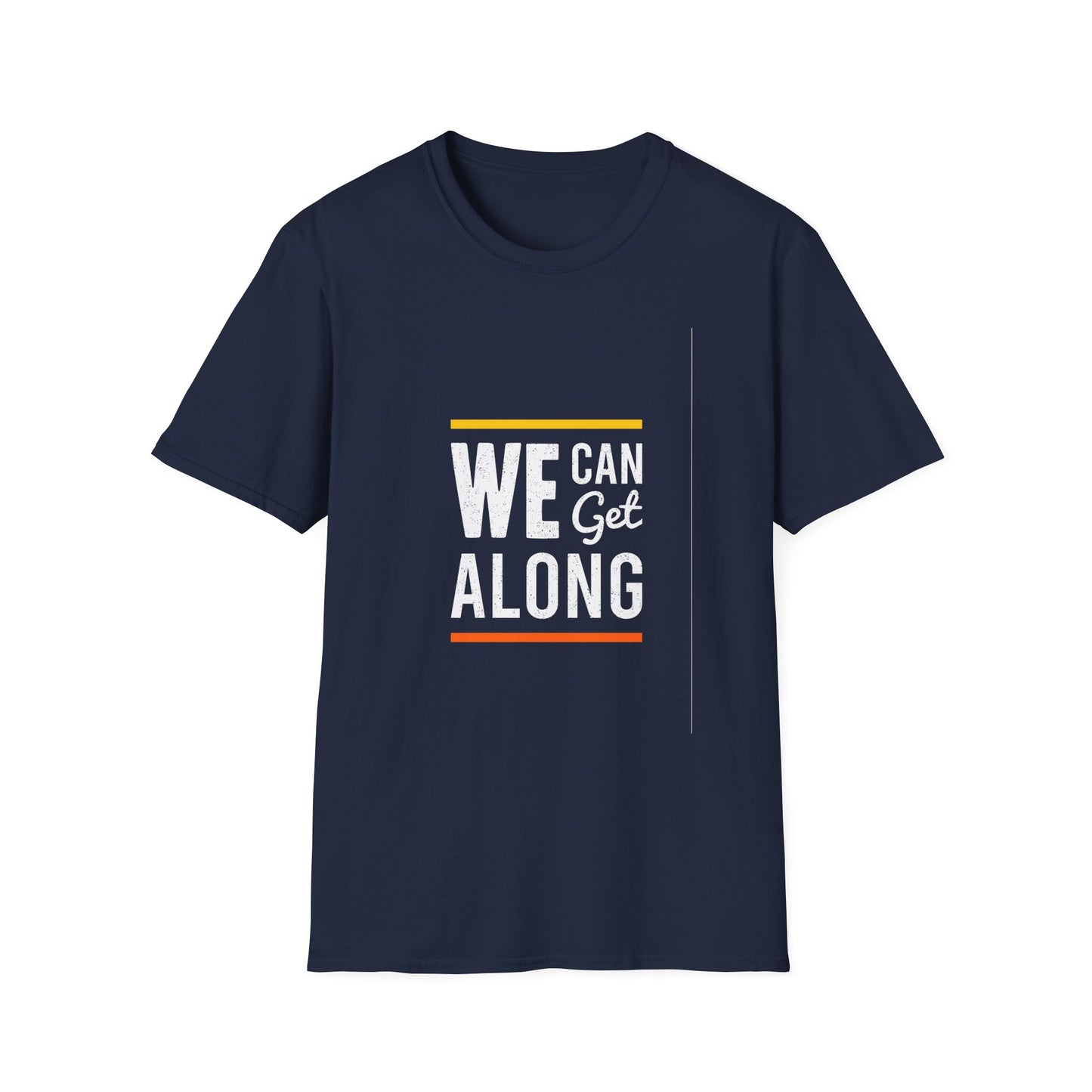 We Can Get Along Unisex Softstyle T-Shirt