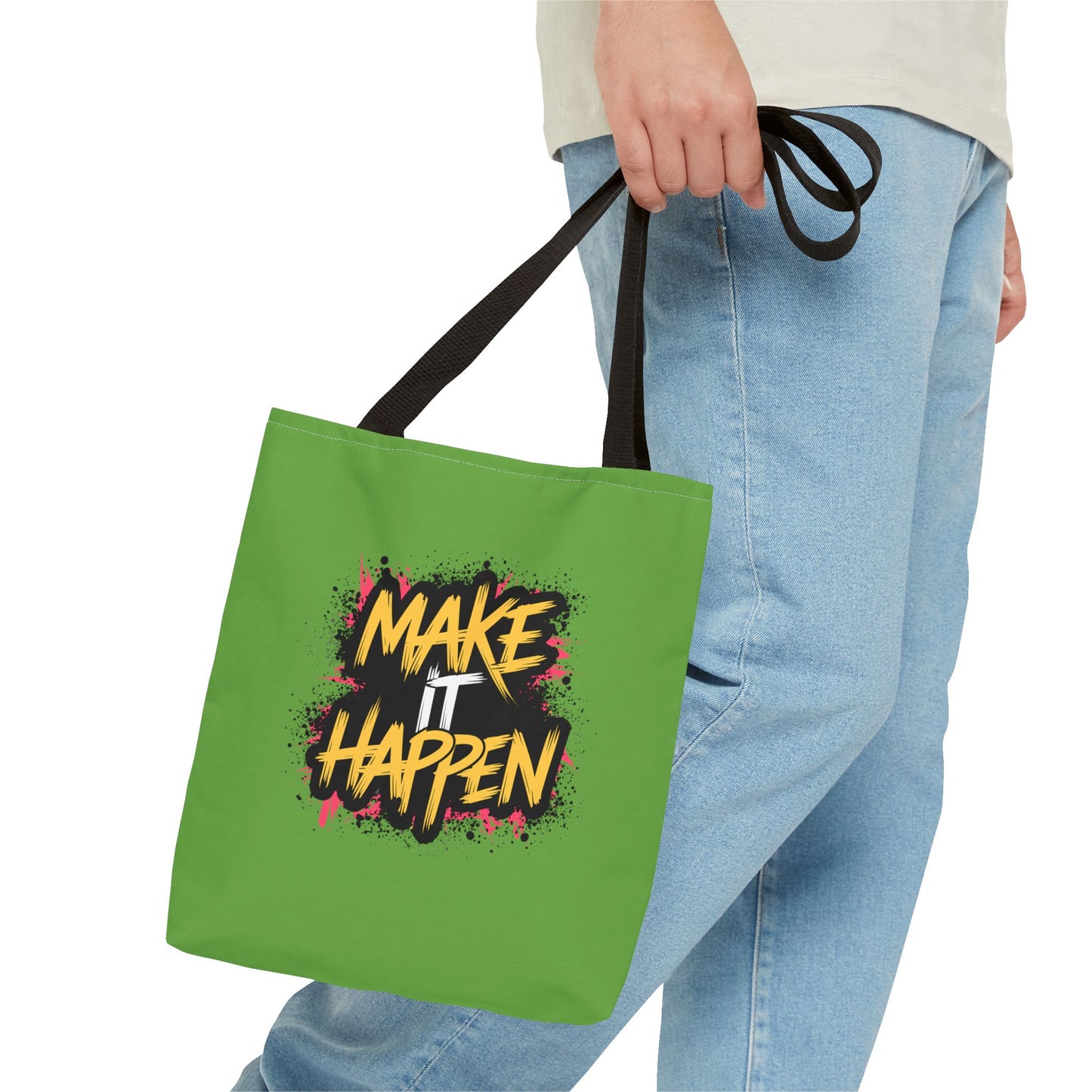Make It Happen Tote Bag (AOP)