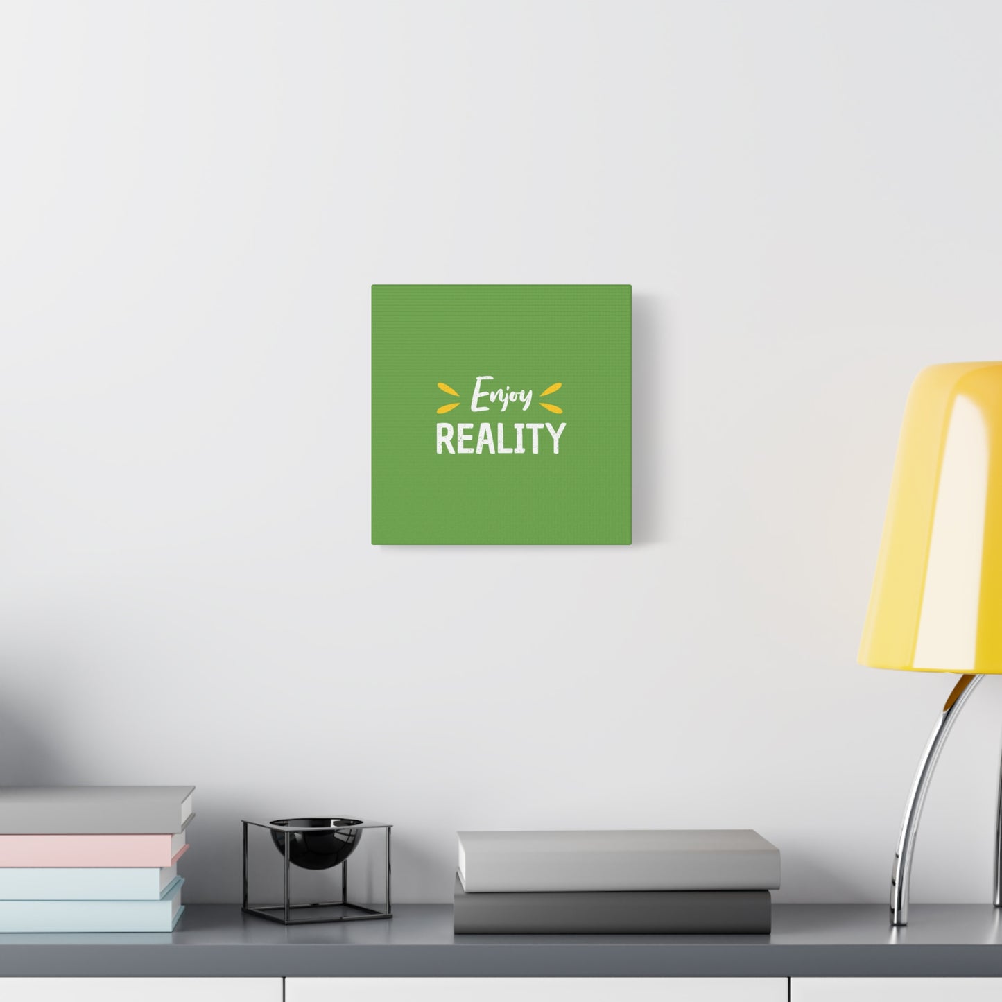 Enjoy Reality Matte Canvas, Stretched, 1.25"
