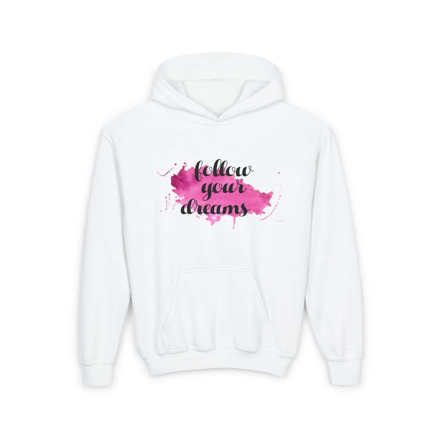 Follow Your Dreams Youth Heavy Blend Hooded Sweatshirt