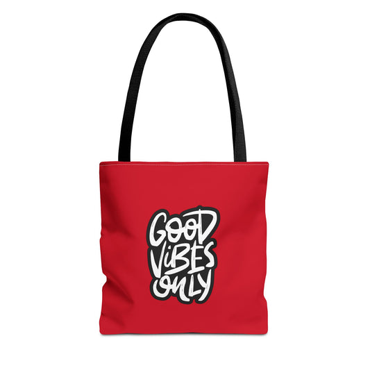 Good Vibes Only Tote Bag (AOP)