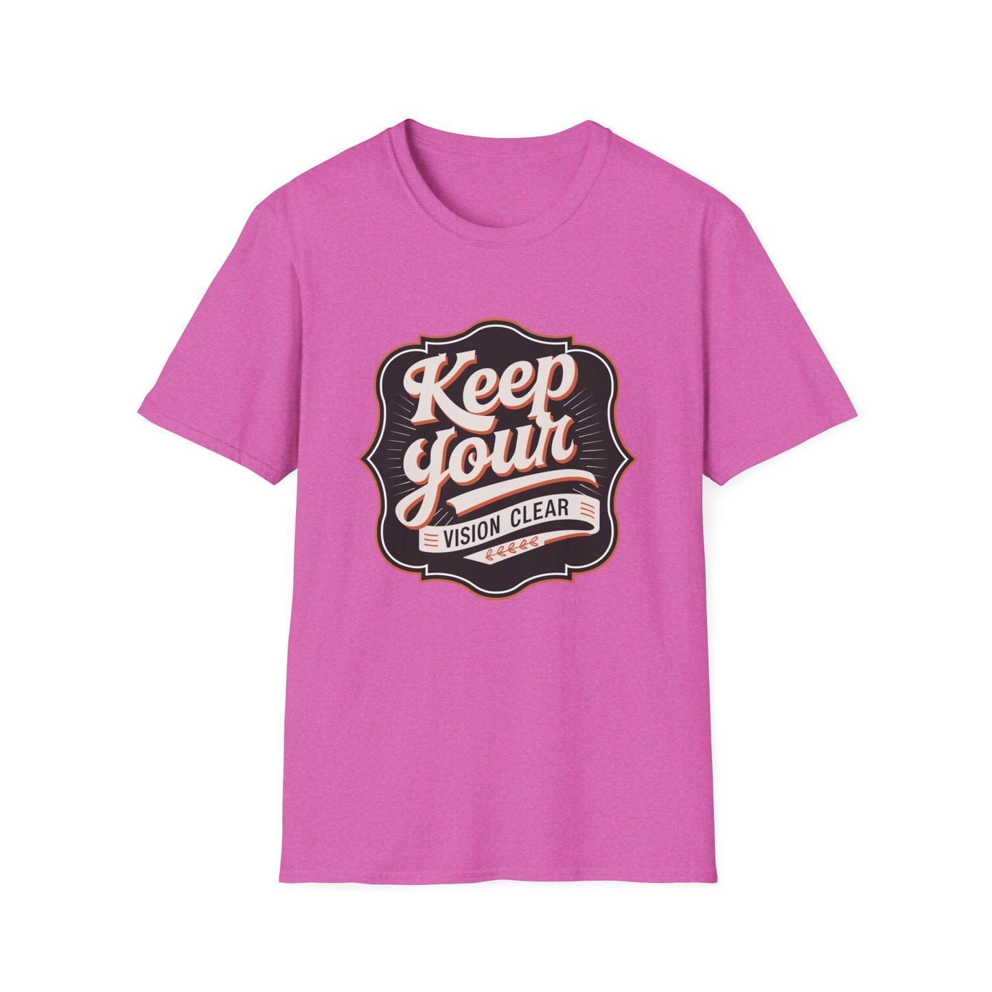 Keep Your Vision Clear Unisex Softstyle T-Shirt