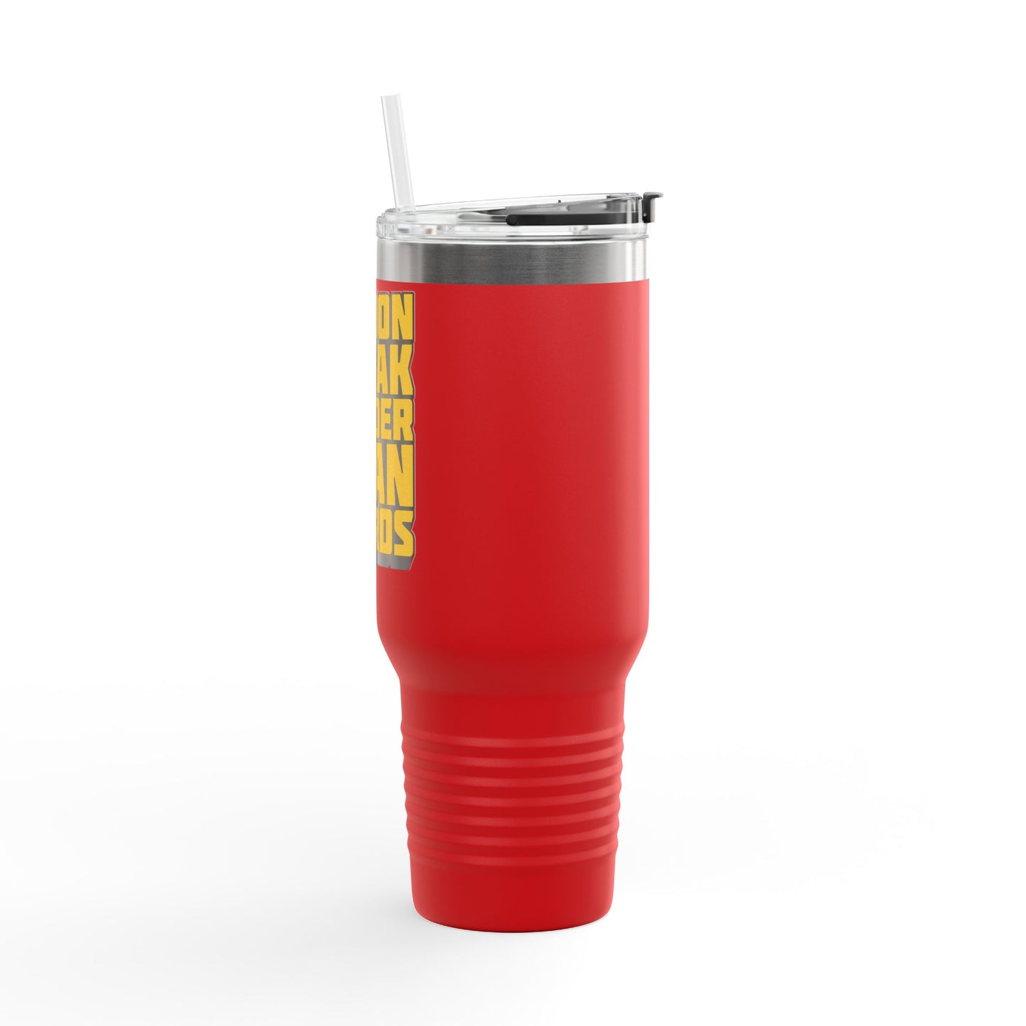 Action Speak Louder Than Words Insulated Travel Mug, 40oz
