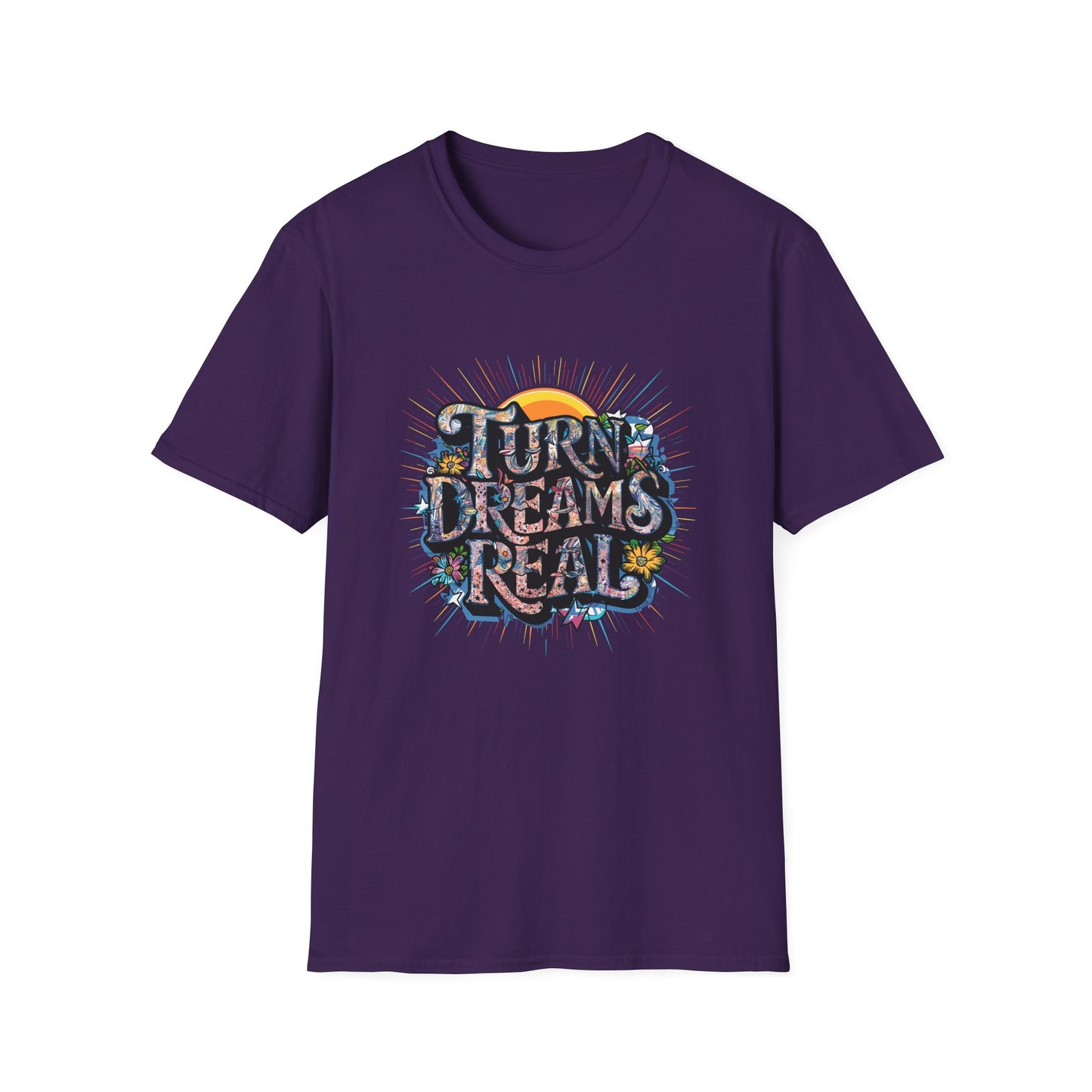 Turns Dreams Real Unisex Softstyle T-Shirt