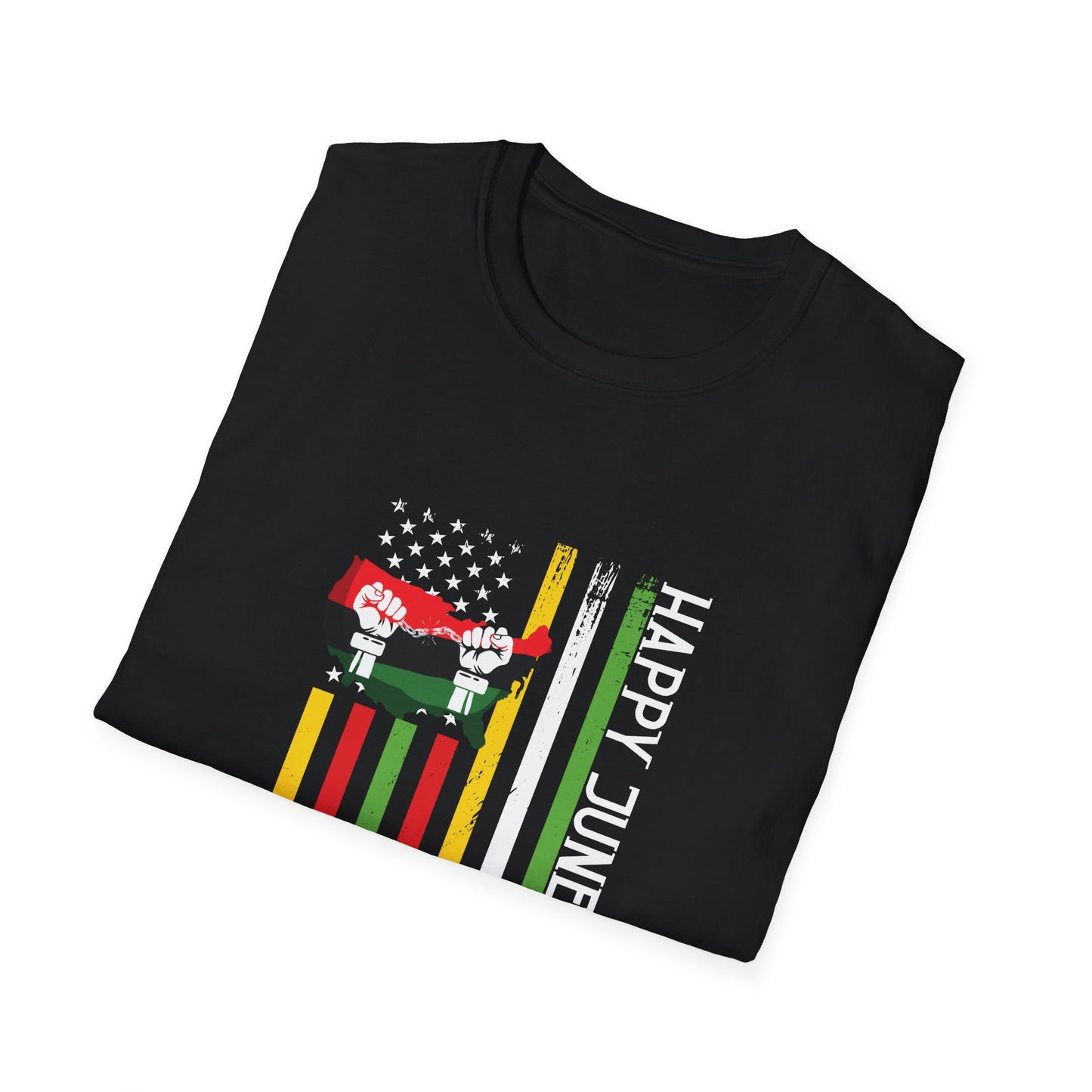 Happy Juneteenth  Unisex Softstyle T-Shirt