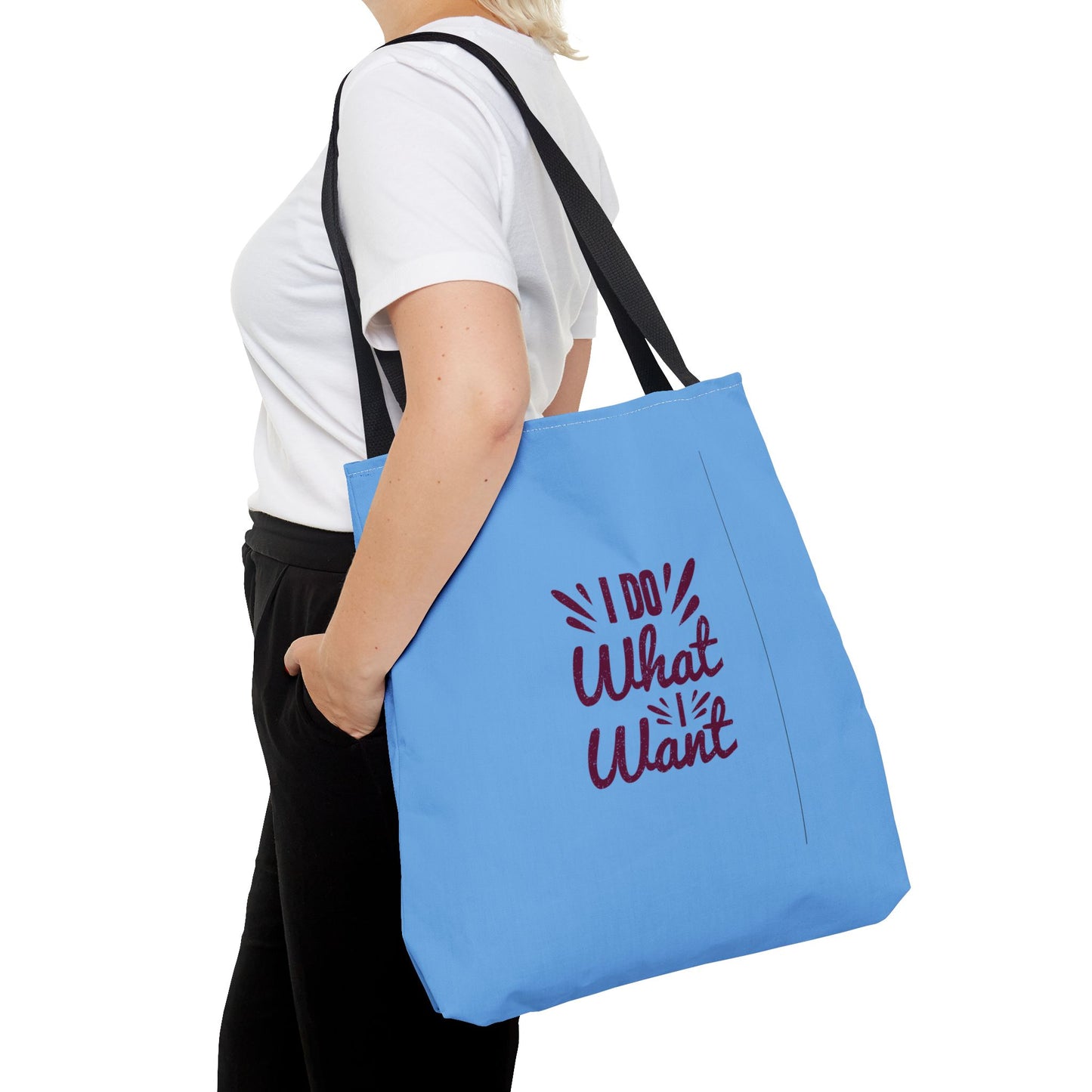 I Do What I Want Tote Bag (AOP)