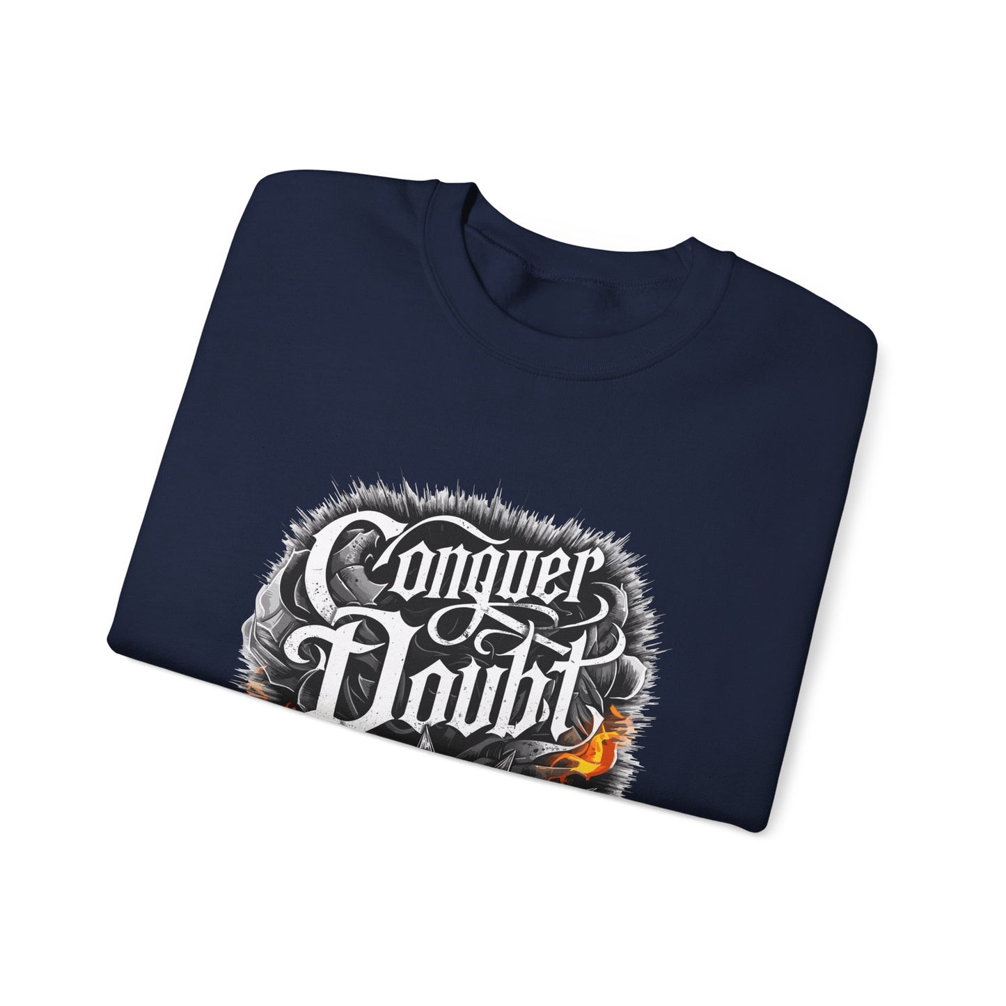 Conquer Doubt Unisex Heavy Blend™ Crewneck Sweatshirt