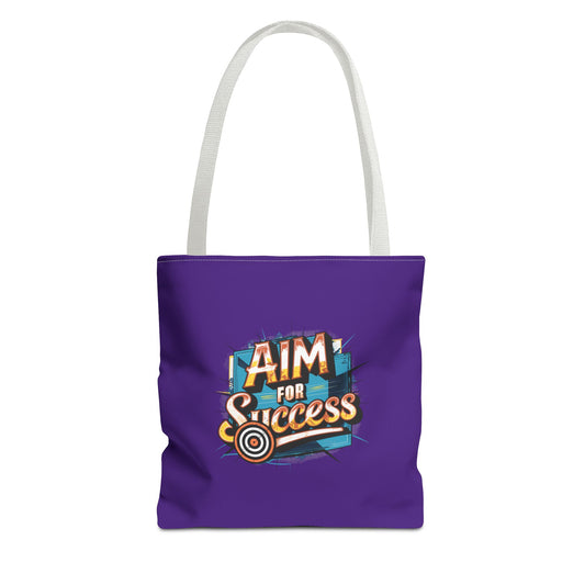 Aim For Success Tote Bag (AOP)