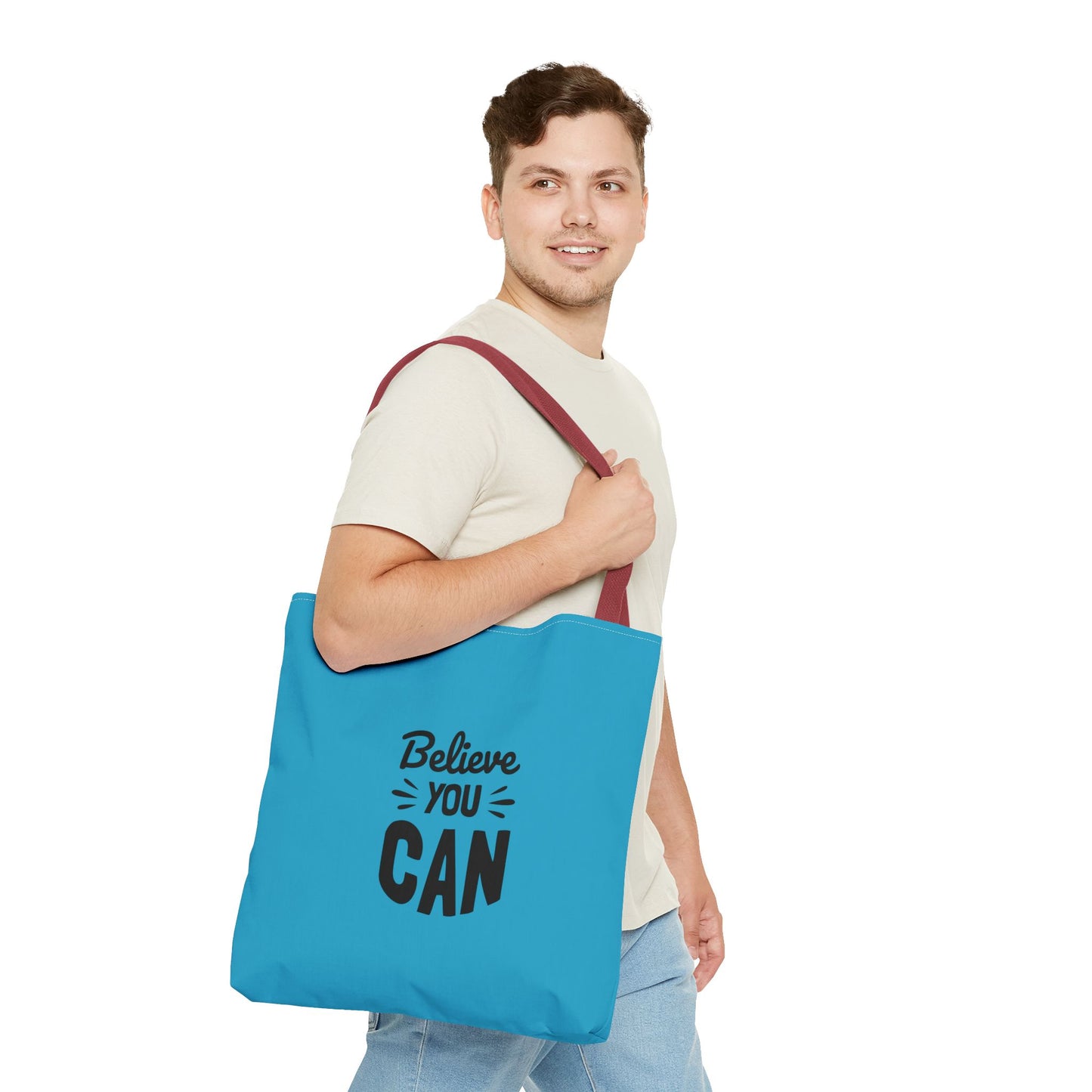 Believe You Can Tote Bag (AOP)