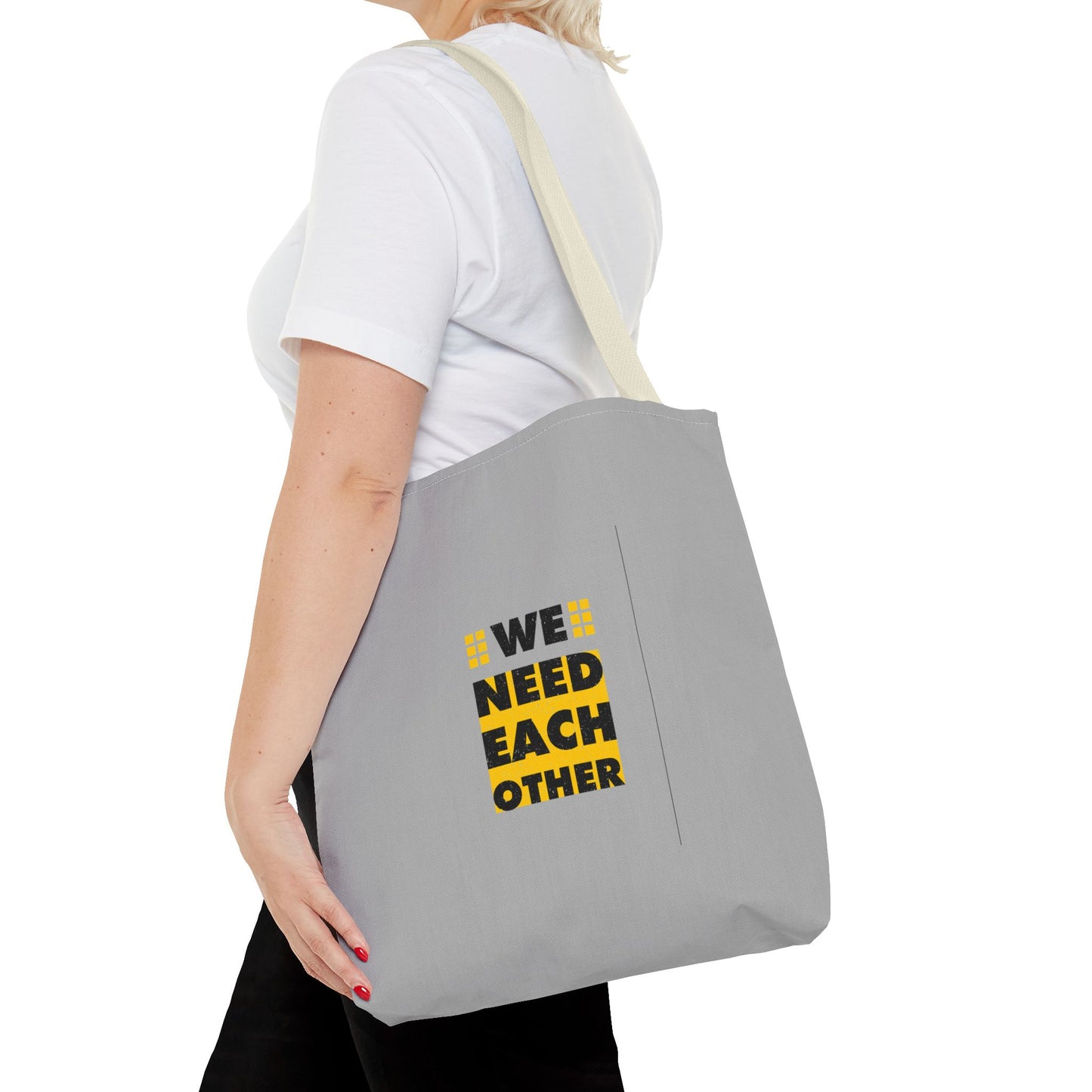 We Need Each Other Tote Bag (AOP)