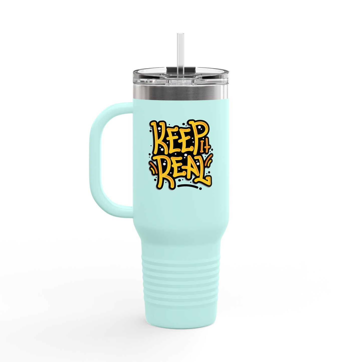 Keep It Real Insulated Travel Mug, 40oz