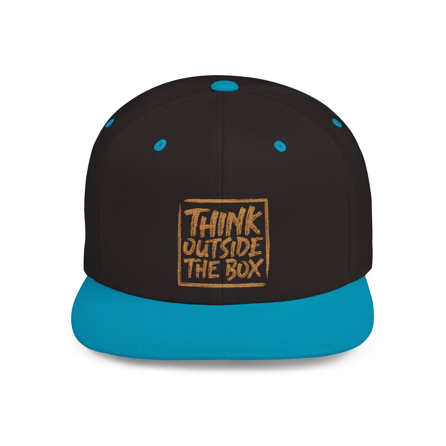 Think Outsidethe Box Flat Bill Snapback