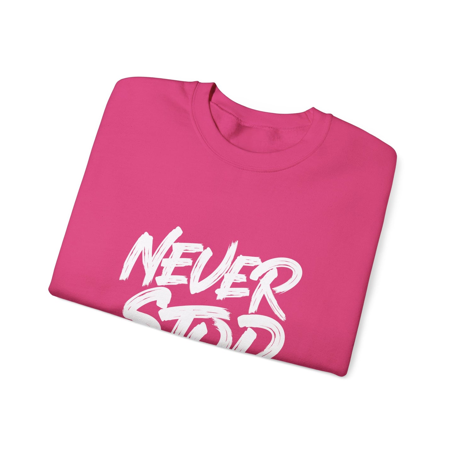 Never Stop Dreaming Unisex Heavy Blend™ Crewneck Sweatshirt