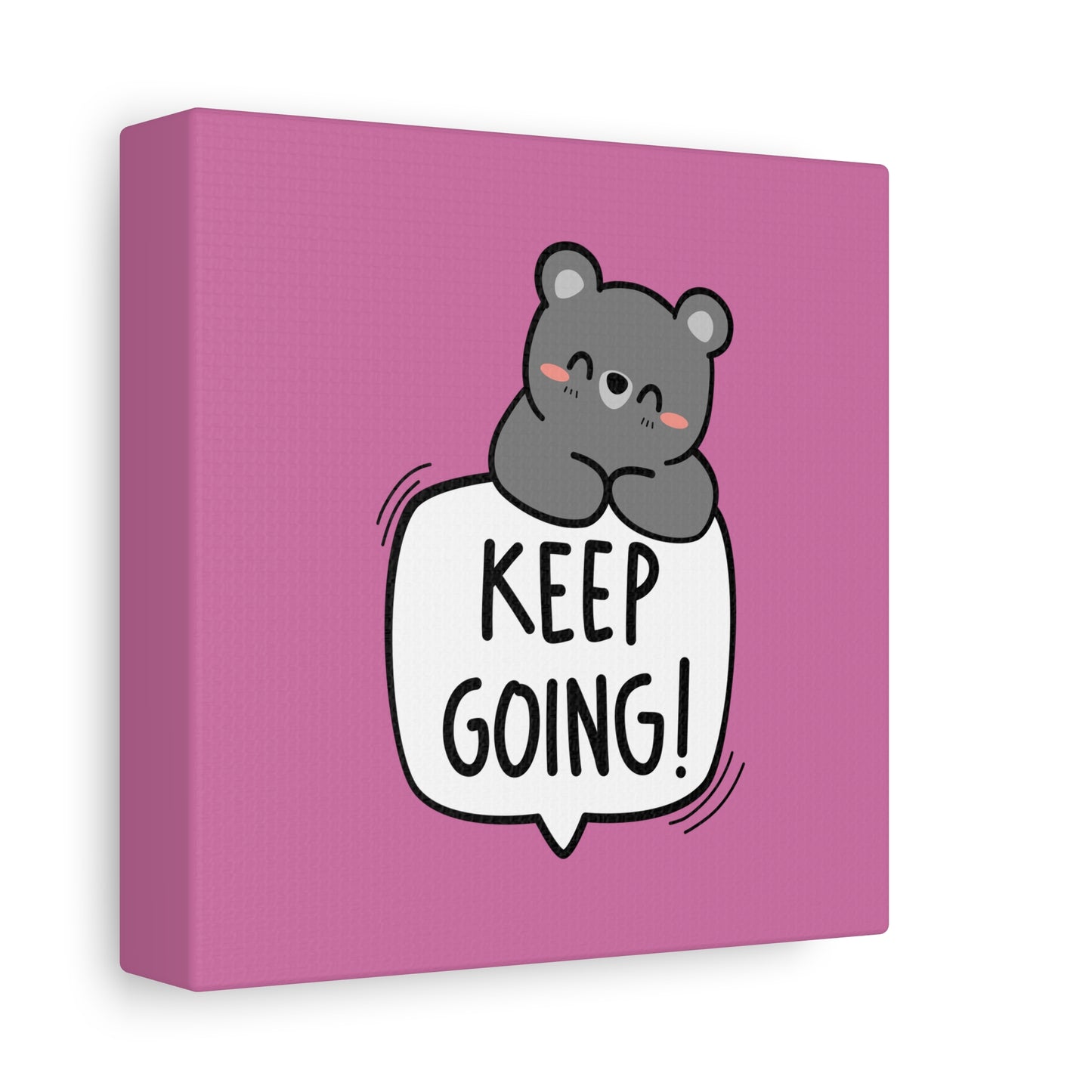 Keep Going Matte Canvas, Stretched, 1.25"