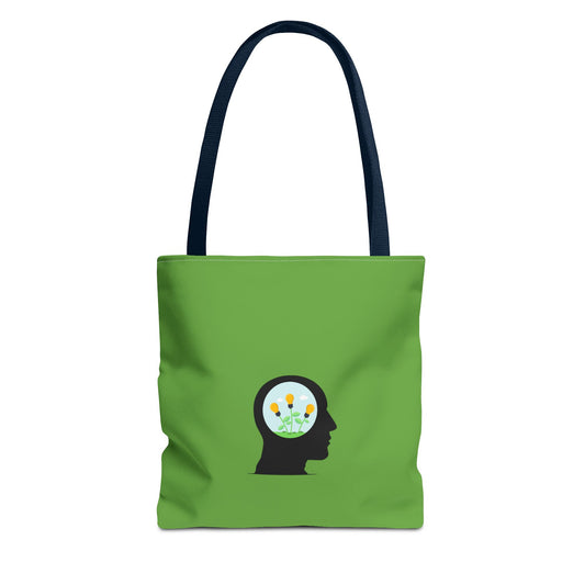 Mindset And Positive Thoughts Tote Bag (AOP)