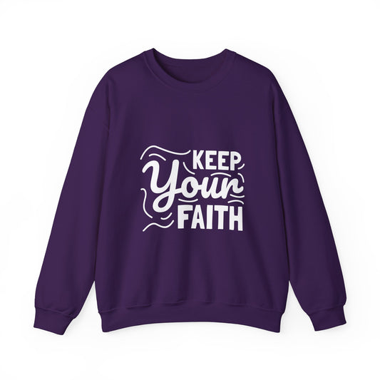 Keep Your Faith Unisex Heavy Blend™ Crewneck Sweatshirt