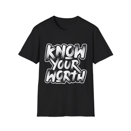 Know Your Worth Unisex Softstyle T-Shirt