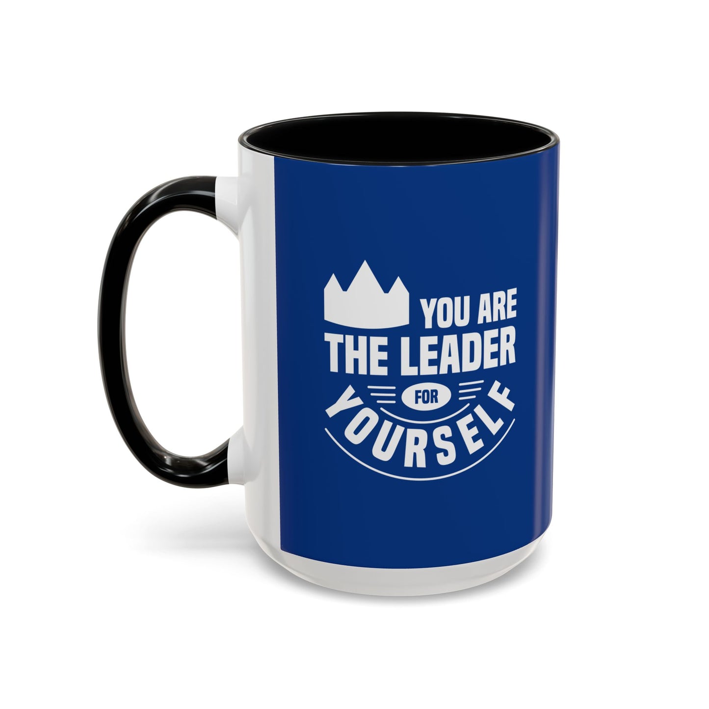 You Are The Leader For Yourself Accent Coffee Mug (11, 15oz)